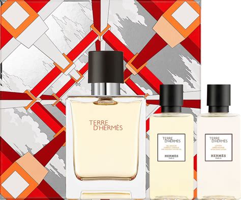 hermes terre d hermes gift set for him|hermès rhubarb gift set.